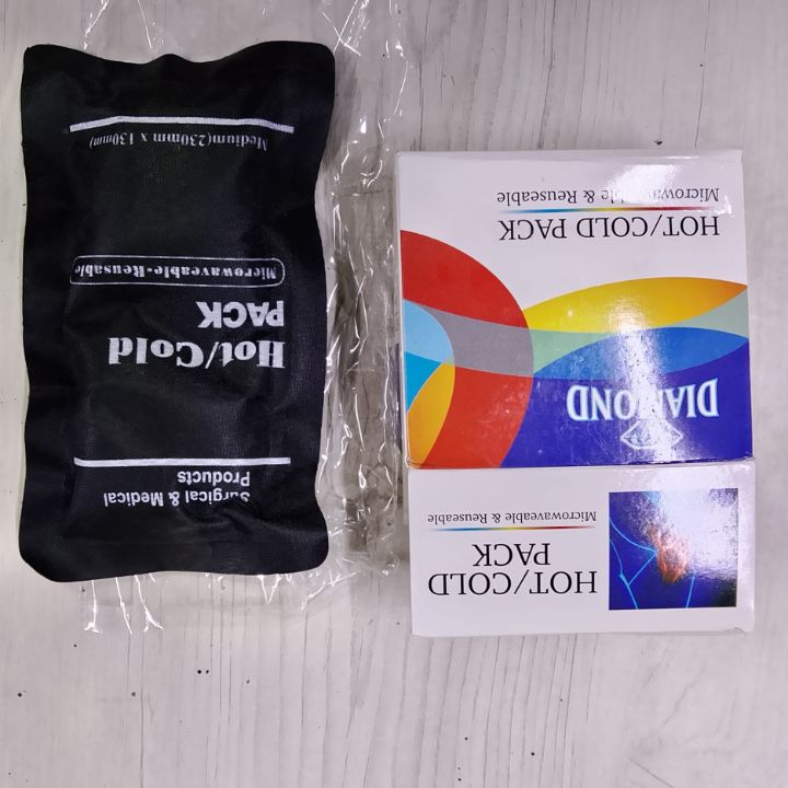 DIAMOND Hot & Cold Gel Pad | Reusable Pain Relief Therapy Pack & Ice Pack