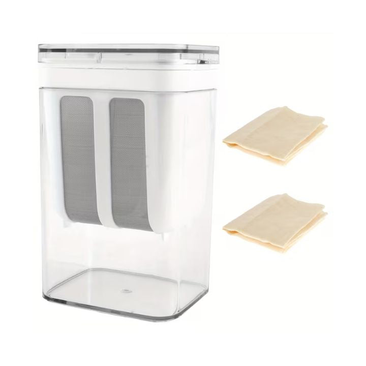 1100ML Greek Yogurt, Labneh & Cheese Maker | Yogurt Strainer & Filter