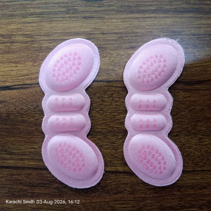 3 Pairs Unisex Comfort Heel Insole Cushion Pads | Anti-Wear Heel Protector & Pain Relief Shoe Inserts