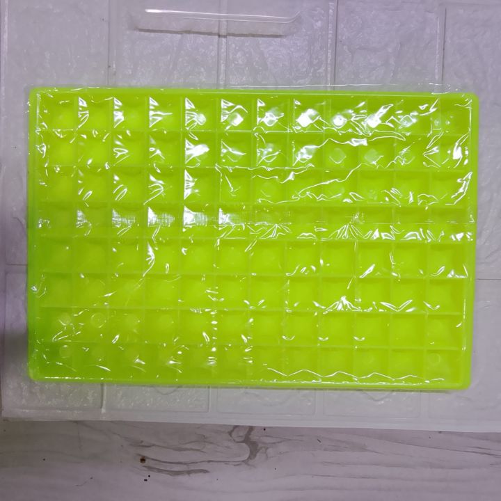 96-Grid Ice Cube Tray | DIY PP Plastic Ice Maker for Kitchen, Bar & Party Drinks