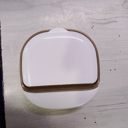 Covered Wall-Mounted Soap Box | Double-Layer Splash-Proof Soap Holder