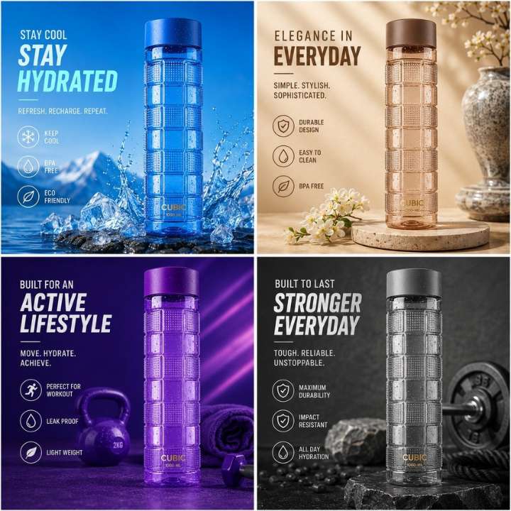 4 Colors Collage Promotional