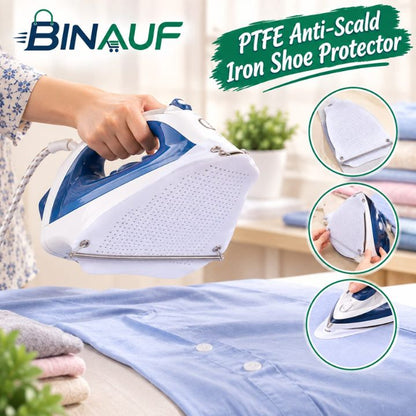 PTFE Anti-Scald Iron Shoe Protector | Universal Non-Stick Ironing Cover