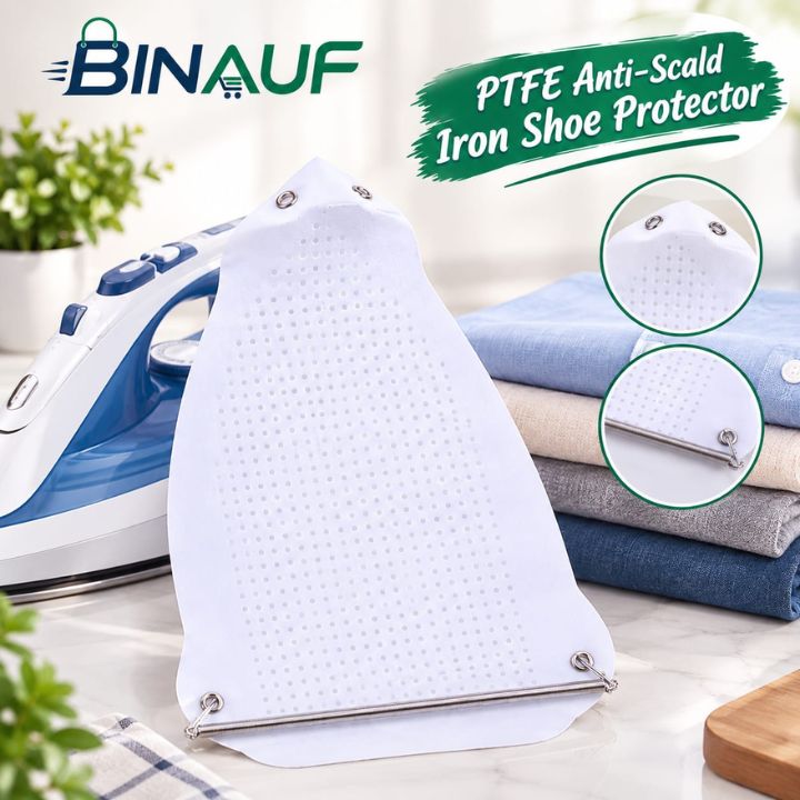 PTFE Anti-Scald Iron Shoe Protector | Universal Non-Stick Ironing Cover