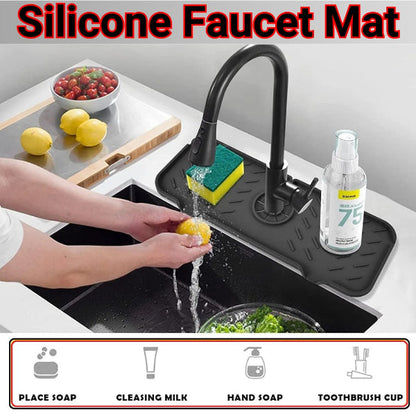 Silicone Faucet Mat Splash Guard