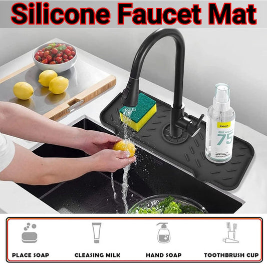 Silicone Faucet Mat Splash Guard