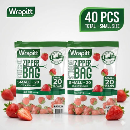 Zip Lock Storage Bags