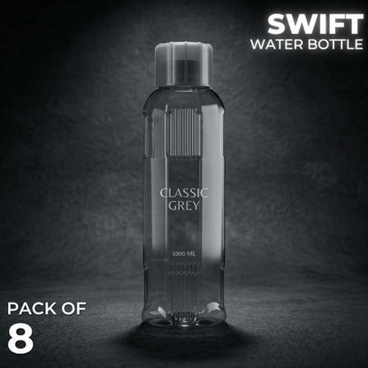 Swift Gray Water Bottle Pack of 8