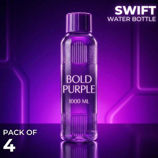 Swift Purple Water Bottle Pack of 4