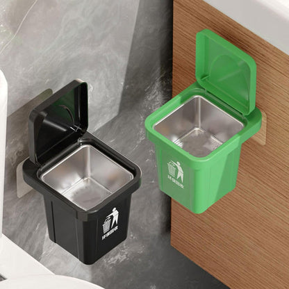 Wall Mounted Stainless Steel Ashtray with Lid