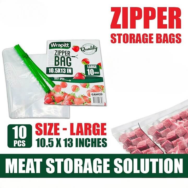 Zip Lock Storage Bag Large