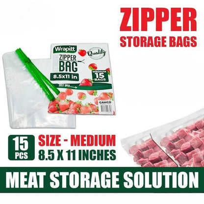 Zip Lock Storage Bag Medium