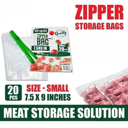 Zip Lock Storage Bag Small